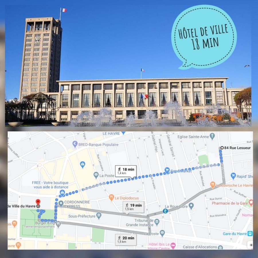 Lpah Halte Weekend Apartman Le Havre Kültér fotó
