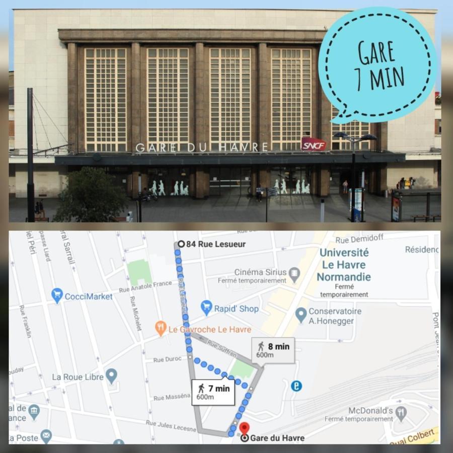 Lpah Halte Weekend Apartman Le Havre Kültér fotó